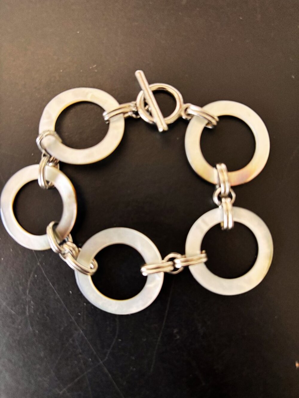 Sterling Silver Loop Bracelet